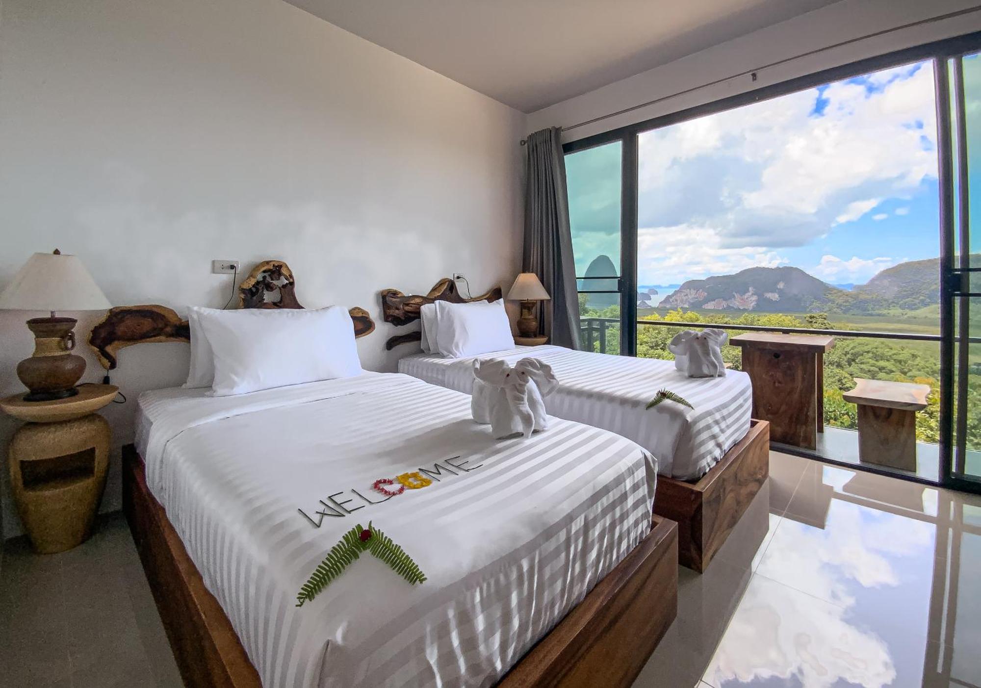 Samet Nangshe Goodview Hotel Takua Thung Bagian luar foto
