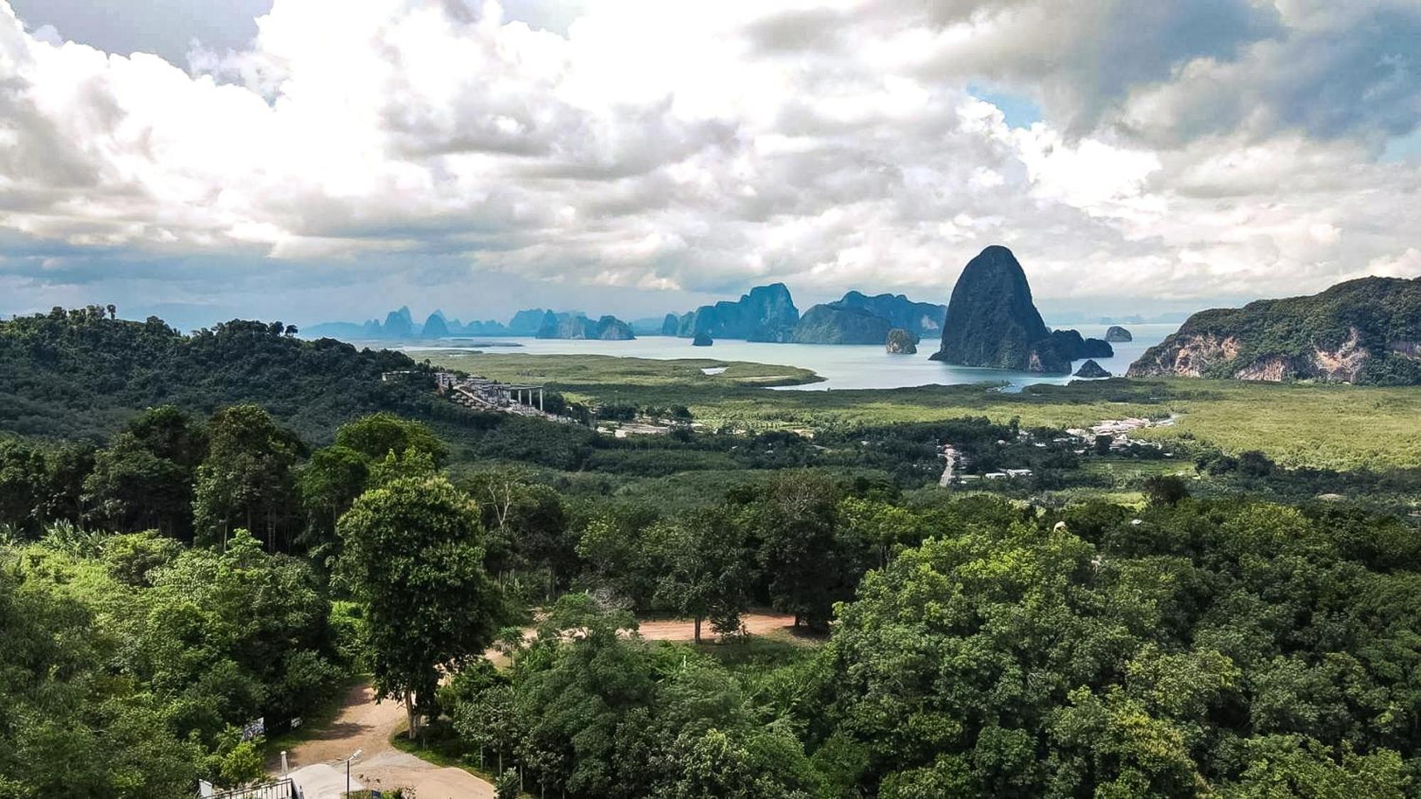 Samet Nangshe Goodview Hotel Takua Thung Bagian luar foto