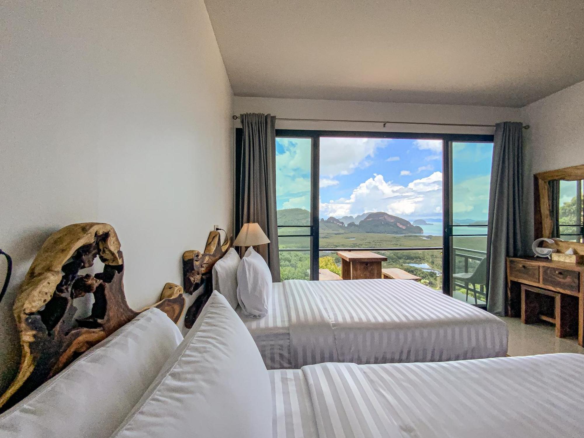 Samet Nangshe Goodview Hotel Takua Thung Bagian luar foto